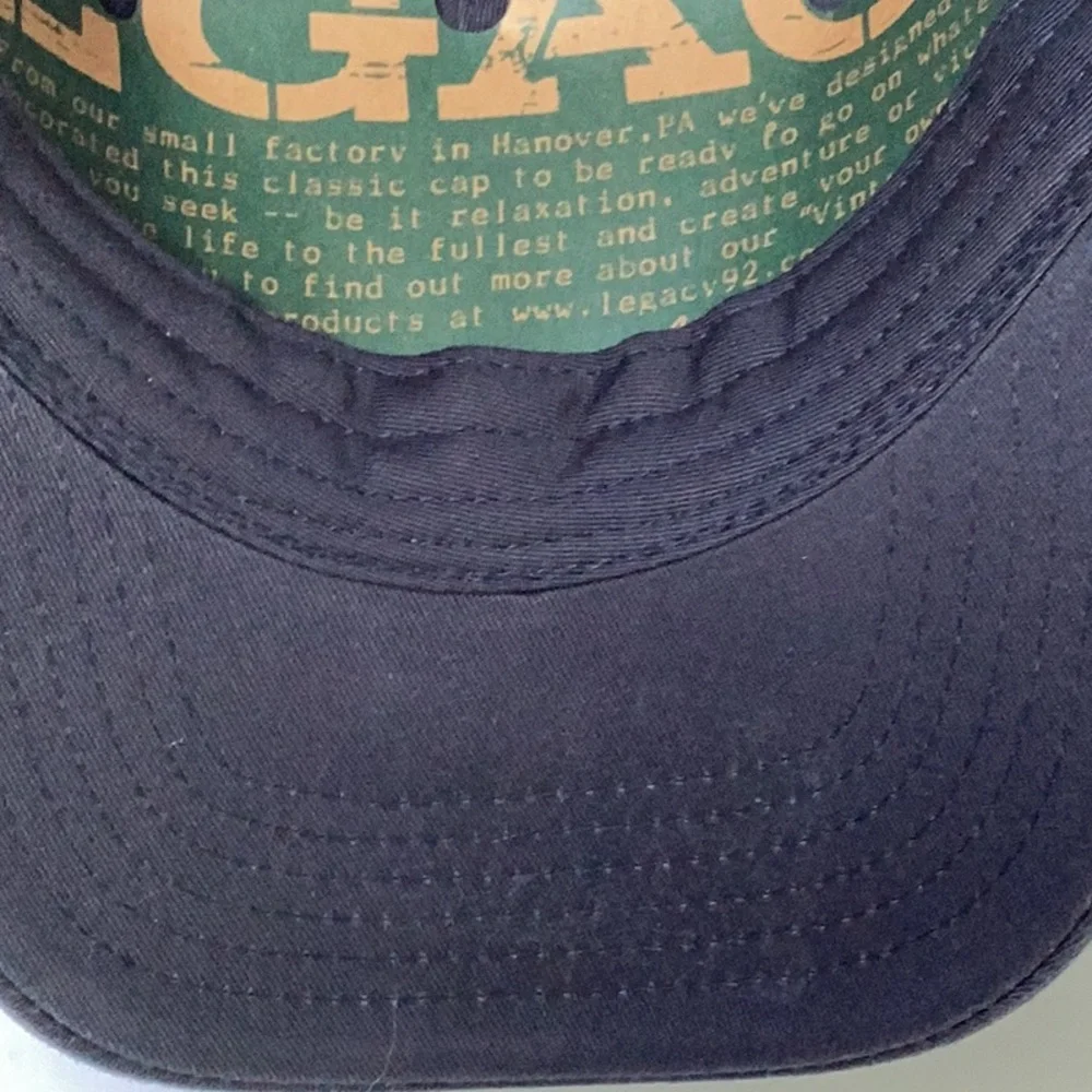 Legacy Navy Blue‎ Cap Gold Embroidered Navy Ball Cap Baseball Cap NWT